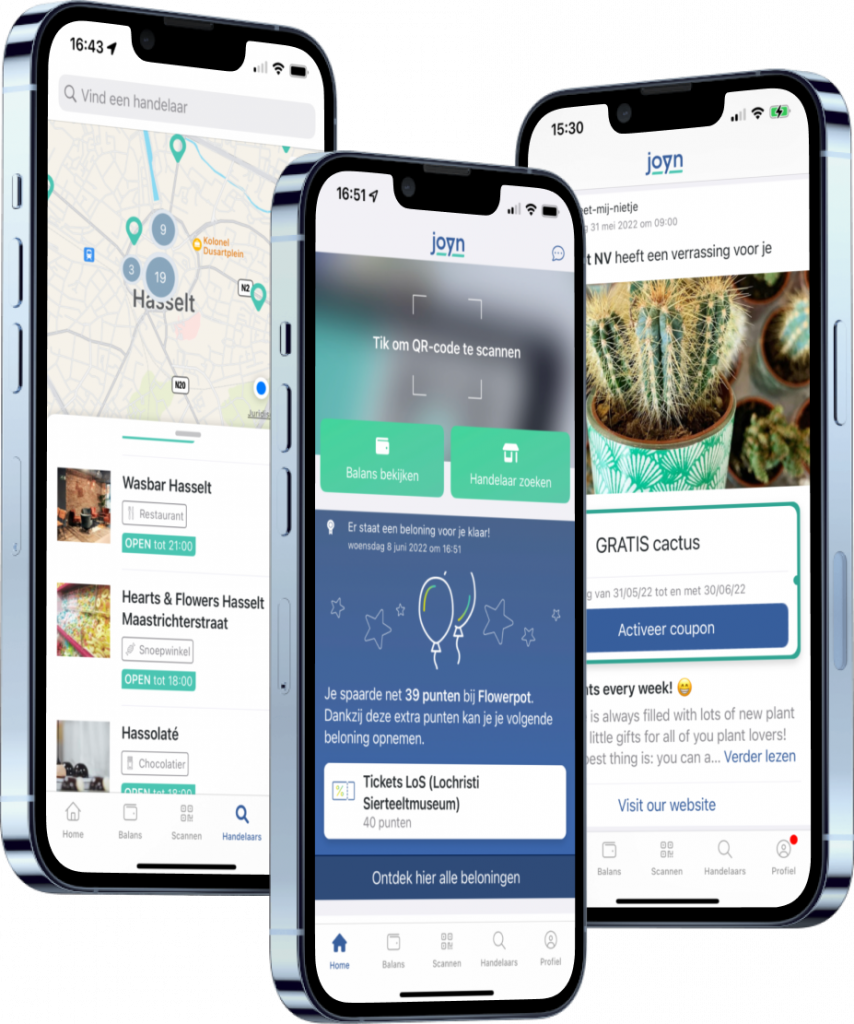 La carte de fidélité digitale Joyn